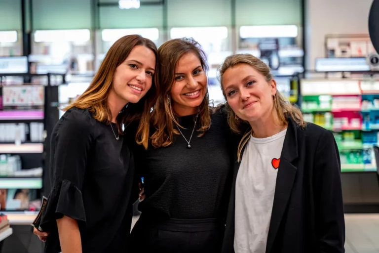 Portrait d'équipe Sephora en boutique